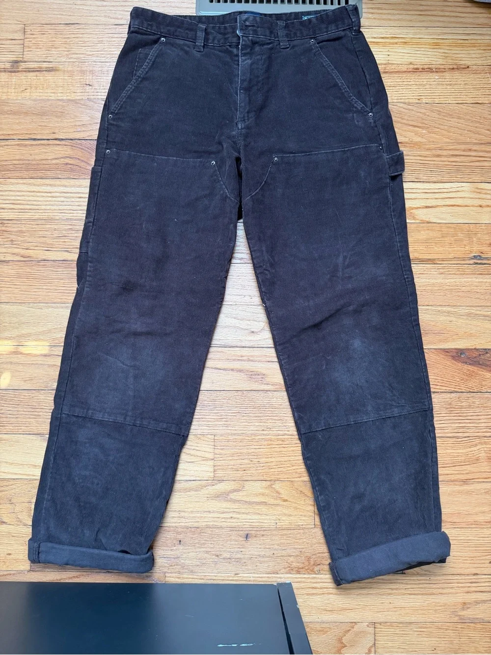 GAP Men's Dark Brown Corduroy Utility Pants